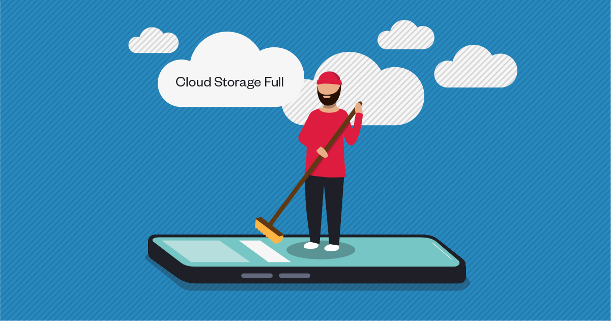 Cloud storage tips blog illustration