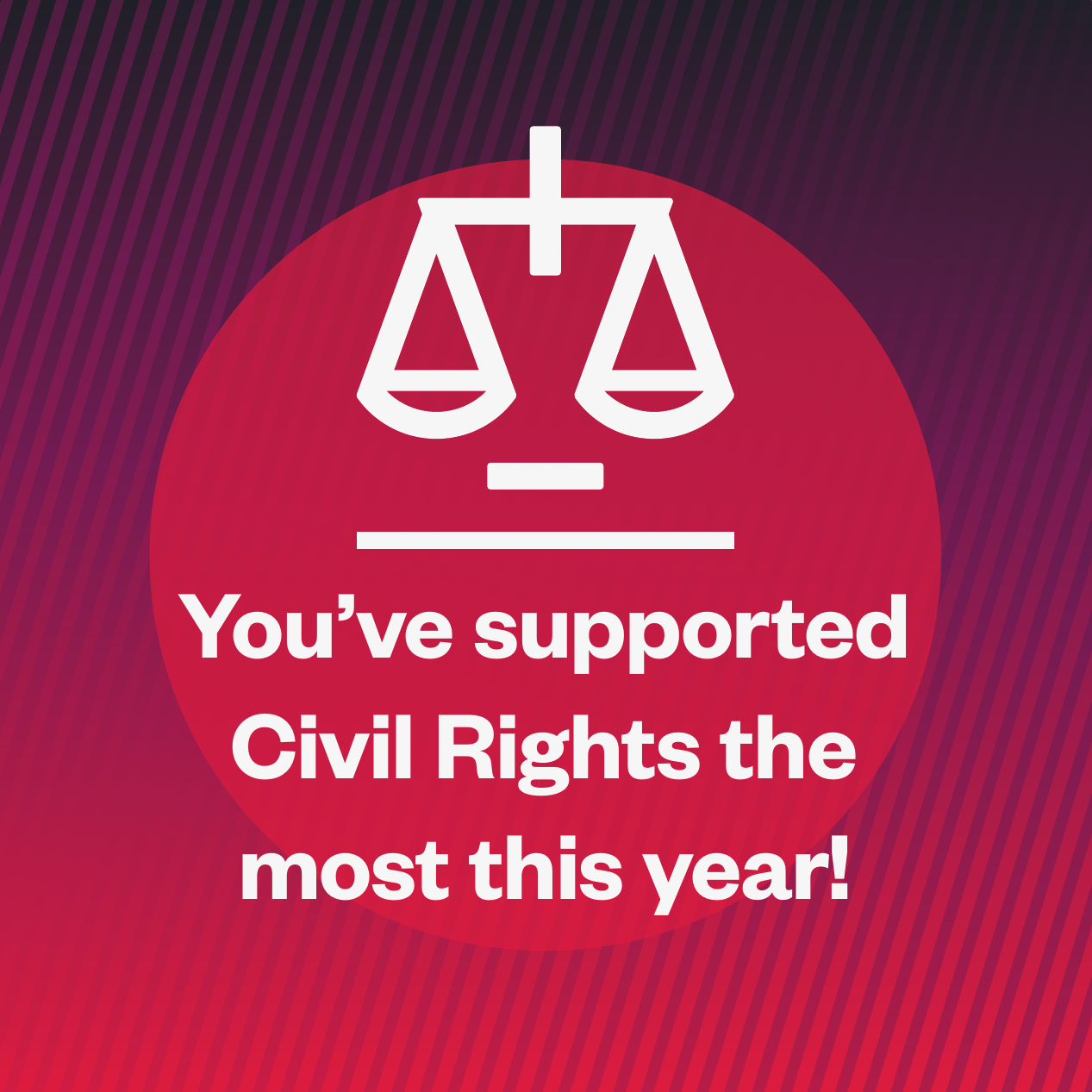 Civil Rights member result