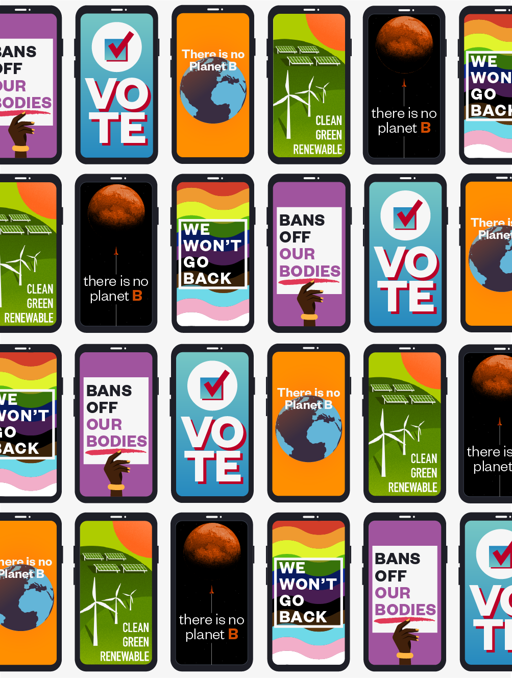 CREDO Mobile Progressive Values Poster Series